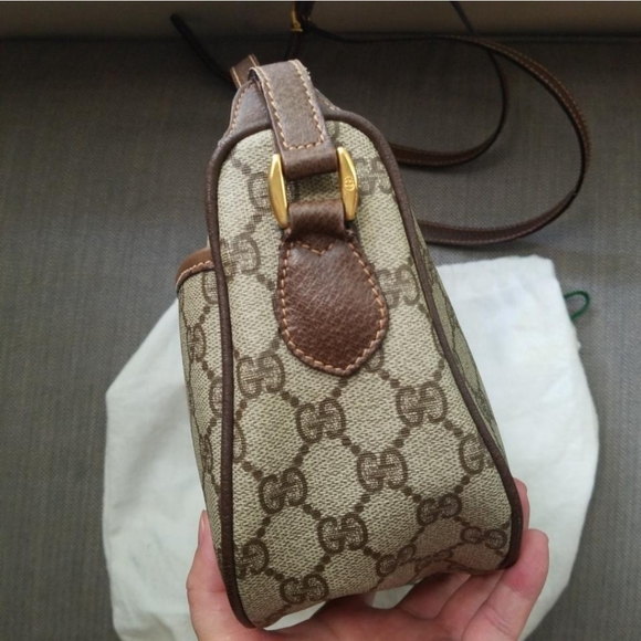 Authentic Vintage Gucci GG Monogram Ophidia Web - Picture 7 of 12